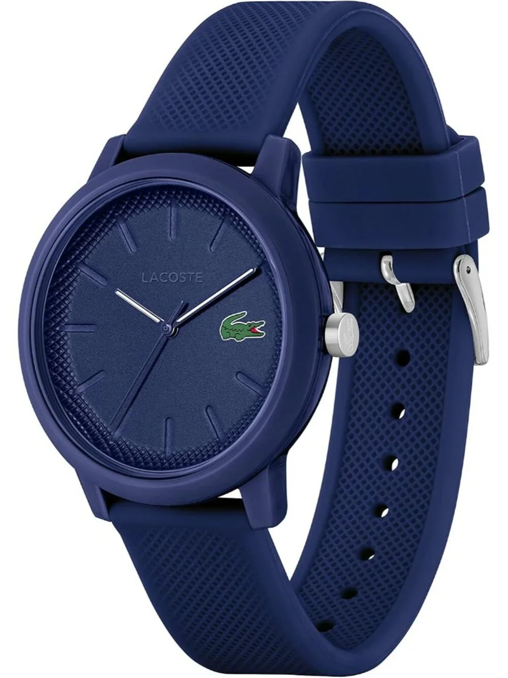 Men's Dark Blue Case Quartz Premium Sporty Fashion Timepiece Dress Wrist Watch